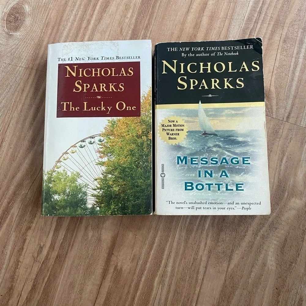 Bundle of Three Nicholas Sparks Books - Picture 3 of 8